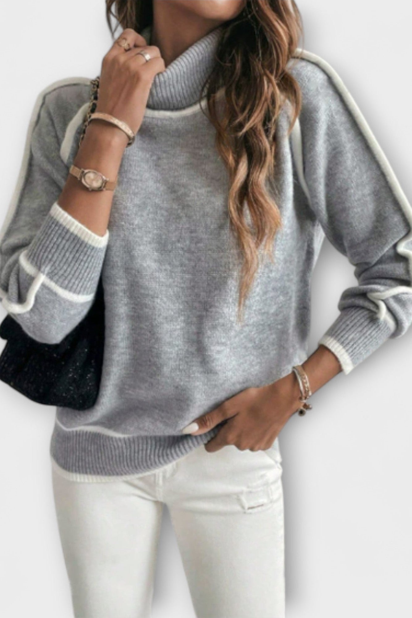 Sofia | Pulover s visokim ovratnikom