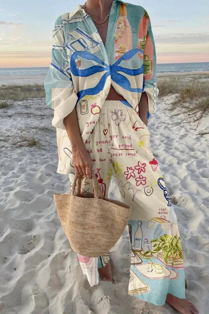 Vibeke | Set s motivima plaže