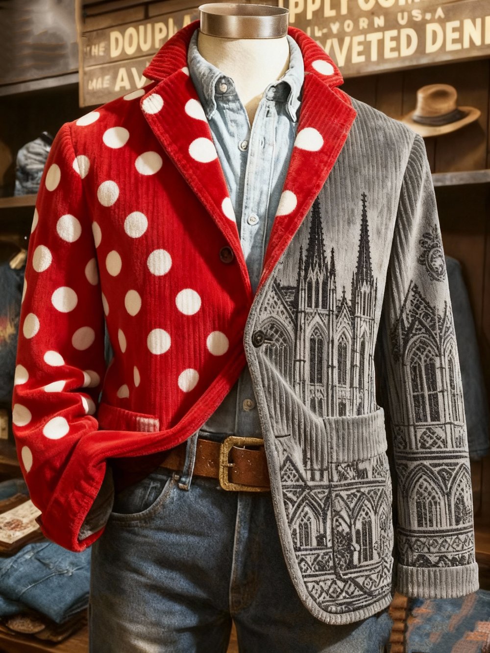 Vintage Kölle Alaaf Kölner Dom Kölner Karneval Köln 2026 Casual Jakna